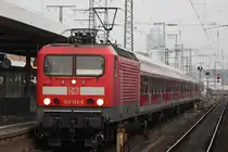 143 123 am 23.11.12 bei der Ankunft in N�rnberg Hbf.
