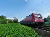 101 009 durchf�hrt am 8.5.13 Dresden Stetzsch mit ihrem EC.