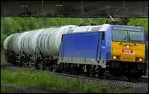146 519 von Captrain mit Kesselwagenzug am 09.05.13 in G�tzenhof 
