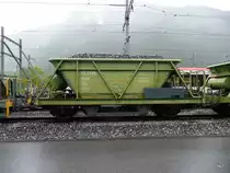 MGB - Tag der offenen T�r in der Depot/Werkst�tte im Glisergrund -Ausstellungsst�ck Schotter/Kieswagen Fd 2785 am 27.04.2013