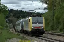 Einen Tag sp�ter (04.05.) brachte 189 924 in A�ling einen Katastrophen-IC daher