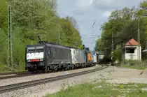 189 112 und 914 als Zuglok & kalt die 189 150 & 187 003 mit 185 663 und dem EKOL am 04.05.13 in A�ling