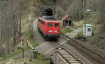 140 808-7 als Tfzf 94733 (Karlsruhe Hbf-Singen(Htw)) bei Nu�bach 19.4.13