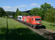STLB 2016 901 leistete heute den 18.05.2013 erstmals dem STEC 43303 ab Gleisdorf Vorspann (zweite Lok Metrans 761 004). Ich habe diesen Metrans-Containerzug,  Hodosumleiter  in Tomsche bei La�nitzh�he in Fahrtrichtung Graz erwischt.

Ich w�nsche allen Betracher/Innen sch�ne Feiertage, und viele tolle Motive. 