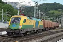 470 502 f�hrt am 18.05.2013 mit Z41373 in den Bahnhof Bruck/Mur ein.