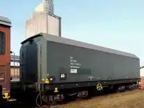 Eichwagen(80819727003-2 wird am Bhf.Ried i.I. zur Eichung der Gleiswaage ben�tigt; 130403