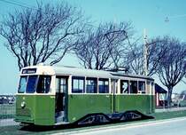 Malm� MSS: Tw 42 (Museumswagen) Strandgatan am 7. Mai 1970.