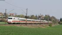 401 004-7  M�hldorf am Inn  als ICE 596 (M�nchen Hbf-Berlin Ostbahnhof) bei Ebersbach 24.4.13