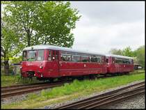 Zwei Ferkeltaxen in Putbus am 15.05.2013 
