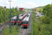 Bahnhof in Weil Der Stadt S-Bahn abstell Bahnhof f�r die S-Bahn nach Stuttgart.
Bild ist Endstanden am 18.05.2013