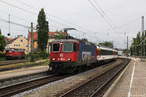 421 392 verl�sst mit EC 192 gerade Lindau Hbf. 17.05.2013.