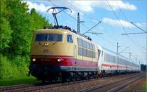 103 245-7 Starlok am 14 Mai 2013 in Langweid bei Augsburg