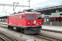 Noch ist sie hier,die Ge4/4 I 603  Badus .F�r diese Lok ist eine �bergabe an den Bahnpark Augsburg geplant.Landquart 23.05.13