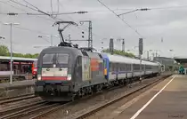 Wenn man schon mal in K�ln ist, darf auch die  Konkurrenz  von DB Fernverkehr nicht fehlen: Mit dem HKX 1802 (Hamburg-Altona - K�ln Hbf) konnte ich 182 534-8 (ES 64 U2-034) bei der Durchfahrt von K�ln-Deutz aufnehmen.