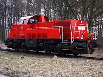 261 055 fuhr solo zum bf glinde am 05.04.13