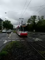 MVG Wagen Nummer 208 auf der Linie 51 am 23.05.13 in Mainz 