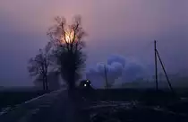Die 785mm Schmalspurbahn von Scroda nach Zanjemysl war bis zum Ende ihres regul�ren Betriebs mit Dampf, immer einen Besuch wert. Heute verkehrt sie nur ab und an mit Touristenz�gen, die jedoch das �berleben der Strecke etwas gesichert haben. 

Polen, Dez. 1993 (Diascan)