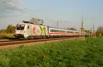 1116 130 (Frontrunner) mit IC 2095 vor Haspelmoor (26.04.2013)