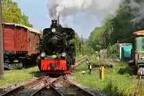 MME Fahrtag - 90 Jahre  BIEBERLIES  - 19.05.2013  --  Im Bahnhof H�inghausen  --  Weitere Fotos siehe auch in meinem http://www.Schmalspuralbum.de/ unter  Nordrhein-Westfalen > M�rkische Museums-Eisenbahn (MME) - Sauerl�nder Kleinbahn > ... 