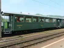 WB - Personenwagen / Barwagen 2 Kl. B 51 in Bad Bubendorf am 05.05.2013