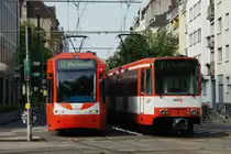 4541 als Linie 12 und 2117 als umgeleitete Linie 3 auf der Eifelstra�e am 25.05.2013.