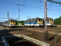 3x 433er nebeneinander in Balaton Szentgy�rgy. Aufgenommen am  2013:05:22 18:34:13.