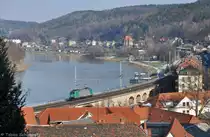 185 517 (91 80 6185 517-0 D-CTD) als LZ am 05.03.2013 in K�nigstein / Sachsen