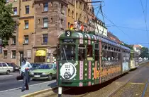 N�rnberg Tw 323 in der �u�eren Bayreuther Stra�e, 31.08.1987.