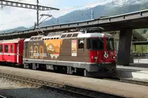 Jubil�umslok Ge4/4 II 620  100 Jahre Bever-Scuol  am 28.05.13 in Landquart
