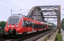 442 626 & 442 132 unterwegs nach Flughafen Berlin Sch�nefeld am 28.05.2013 auf der Templiner Br�cke bei Potsdam