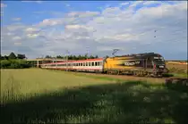 1216.210 KAPSCH am 28.05.13 mit EC 173  Vindobona  von Hamburg-Altona nach Villach Hbf bei Neunkirchen/N�.
