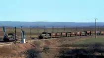 Frankreich, Meurthe-et-Moselle, Audun-le-Roman, zwei SNCF  B�geleisen  des Typs CC-14100 kurz vor dem Bahnhof von Audun-le-Roman, Scan eines Dias aus dem Jahr 1975