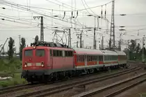 115 205 am 16.05.13 mit PbZ 2487 Leipzig-M�nchen in Gro�korbetha