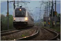 Teleaufnahme vom Schi WM railjet, welcher mit railjet 537  Alpen Adria Universit�t  von Wien Meidling nach Villach unterwegs war.
Zeltweg 7.5.2013
