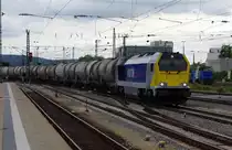 264 001 durchf�hrt am 30.05.2013 mit einem Kesselwagenzug Regensburg Hbf gen Obertraubling. 