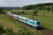 183 003 mit Alex 84115 am 28.05.2013 bei Ergolsbach.