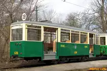 Beiwagen ND - 436 (von Sanocka Fabryka Wagon�w, 1950), Wilczak, 3.3.2013