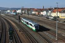 VT17 (95 80 0642 317-1 D-VBG) als VBG81121 am 08.03.2013 in Schwandorf