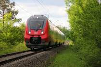 442 303 DB bei Seehof am 06.06.2013.