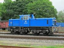 251 901 der PRESS (eingesetzt beim 'Rasenden Roland' - R�gensche B�derbahn) am 01.06.2013 im Bw Putbus