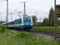 183 002 mit Alex nach M�nchen am Haken am 31.05.2013 durch Regensburg-Ost.