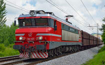S� 363-007 zieht Erzzug durch Maribor-Tabor Richtung Koper Hafen. /6.6.2013