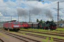 64 419 im Rahmen von Sonderfahrten am 8. und 9.6.13 zwischen Merzig-Dillingen und Limbach bei Schmelz. Hier am 9.6. bei der Ausfahrt Dillingen Richtung Merzig.