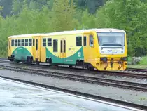 Regionova 814/914 040 am 01.06.2013 in Bayerisch Eisenstein.