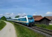 223 068 mit einem ALX nach M�nchen am 06.06.2013 bei Kothmai�ling.