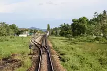 Bf. Sawi, Blickrichtung Ban Thung Pho Junction, am 17.Mai 2013. 
