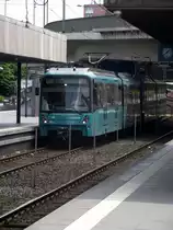 VGF Bombardier U5-50 Wagen Nummer 820 am 08.06.13 auf der Linie U8 in Frankfurt Heddernheim