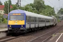 HKX 1804 mit Schublok ES 64 U2-036 nach K�ln Hbf. in Recklinghausen 12.6.2013