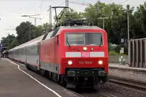 120 150-8 mit IC 118 nach M�nster Hbf. in Recklinghausen 12.6.2013