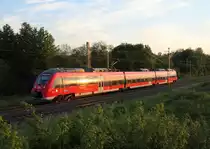 442 607 DB bei Trieb am 13.06.2013.